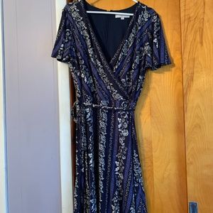 Multi Color Black base dress